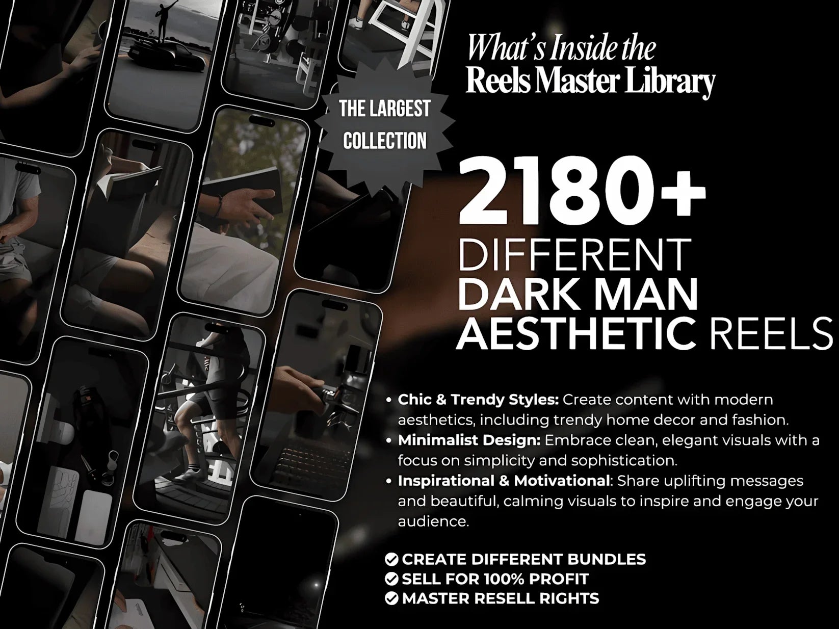 100,000+ Reels Master Library | Viral Instagram Reels, TikTok & YouTube Canva Templates - Mindshift Masterz