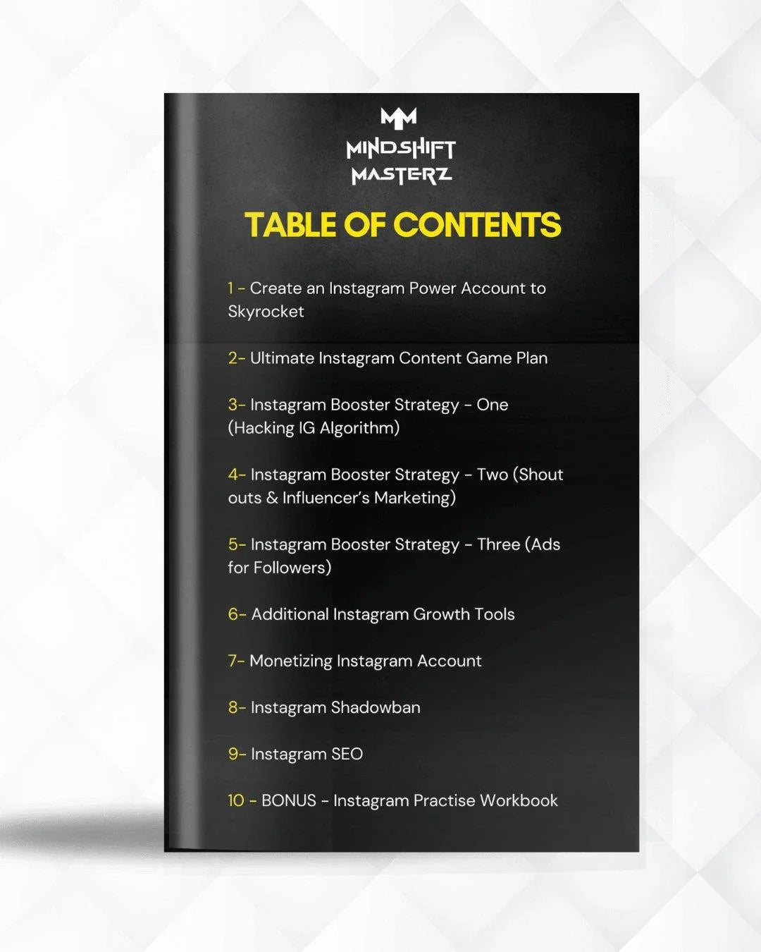 āRoadmap to Riches module preview from Instagram Mastery PRO, guiding users in selecting profitable niches and creating high-engagement pages on Instagram.ā