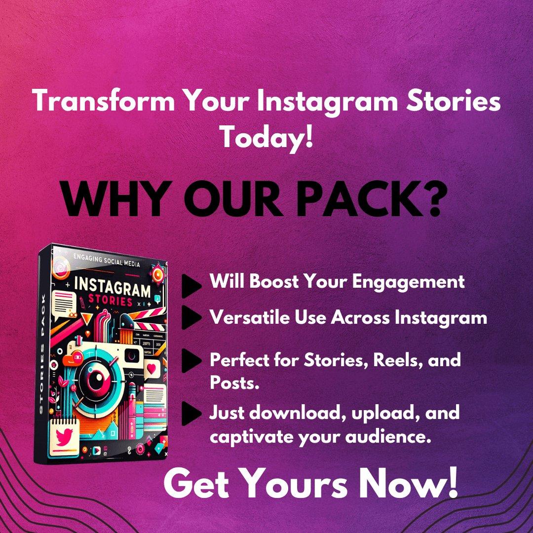 Ultimate Instagram Story Engagement Video Pack - Mindshift Masterz